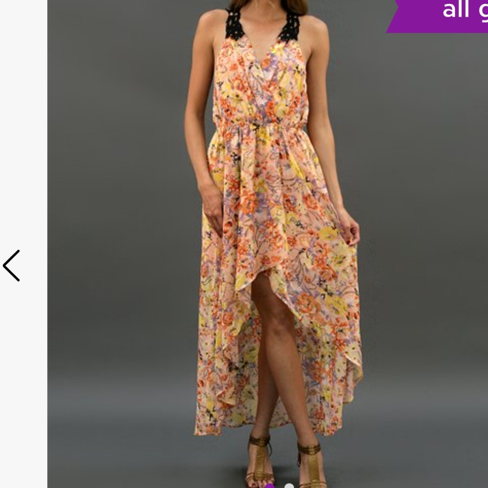 Boutique high low dress